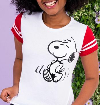 Camiseta Baby Look Snoopy