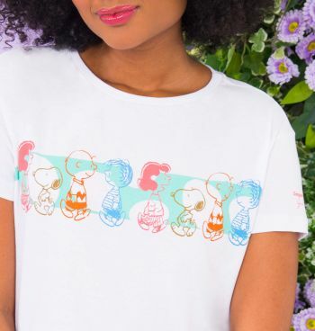 Blusa Cropped Snoopy