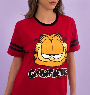 Camiseta Oversized Garfield