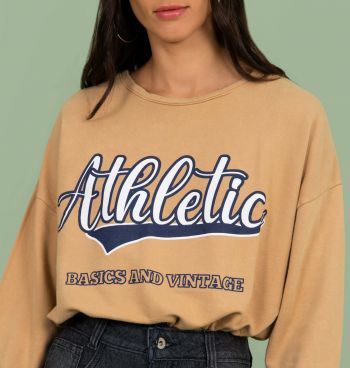 Blusa Cropped Athletic