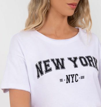 T-Shirt Moletinho New York
