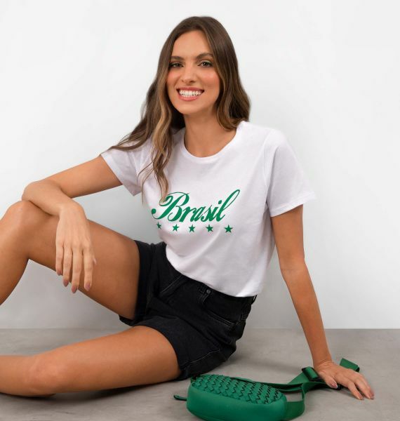 T-Shirt Básica Brasil