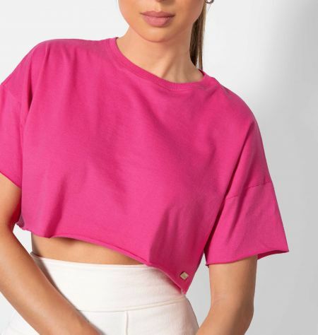Blusa Cropped Over