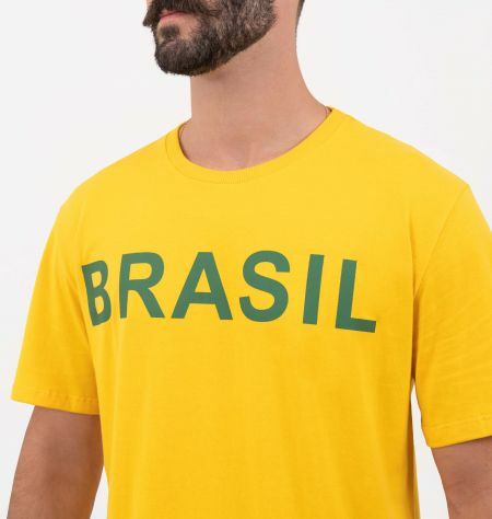 Camiseta Estampa Localizada Do Brasil