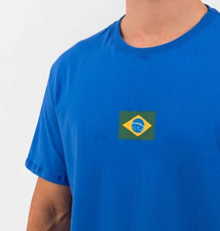 Camiseta Estampa Bandeira Do Brasil