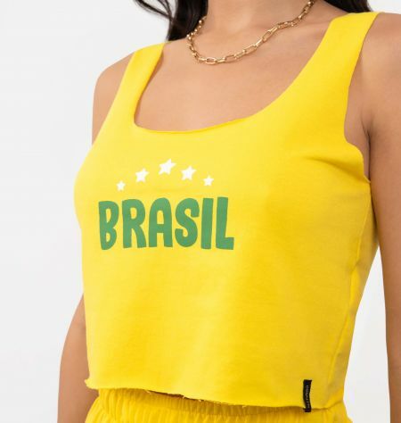 Top Moletinho A Fio Do Brasil