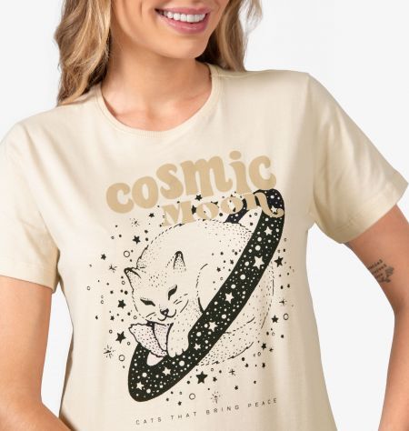 T-Shirt Básica Cosmic Moon