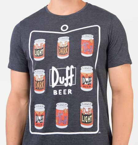 Camiseta Simpsons Duff Beer Latas