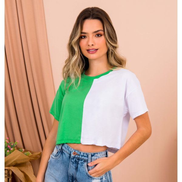 Blusa Cropped Colors