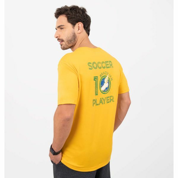 Camiseta Soccer 10 Brazil